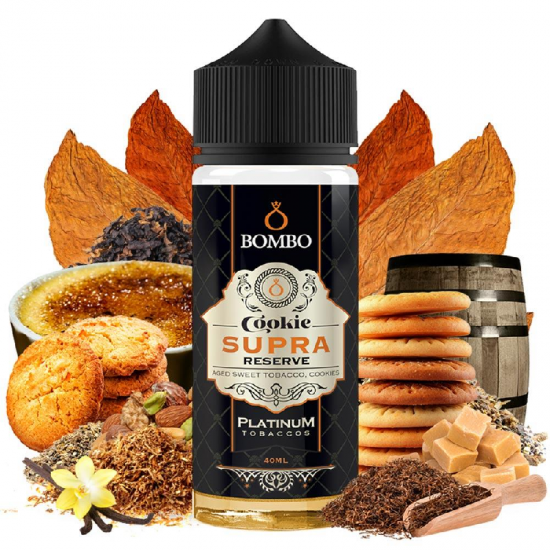 Bombo Platinum Tobaccos Cookie Supra Reserve 120ml