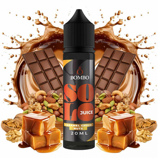 Caramel Choco Nuts 60ml - Bombo Solo Juice