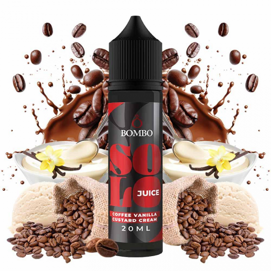 Coffee Vanilla Custard Cream 60ml - Bombo Solo Juice