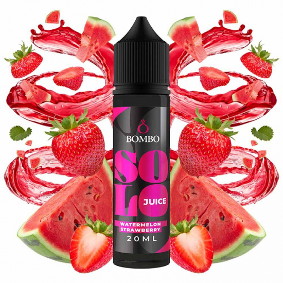 Watermelon Strawberry 60ml - Bombo Solo Juice