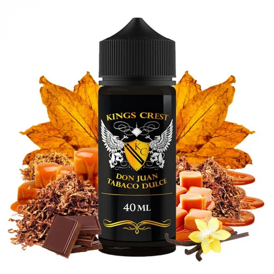 Kings Crest Don Juan Tabaco Dulche 120ml Kings Crest Don Juan Tabaco Dulche 120ml