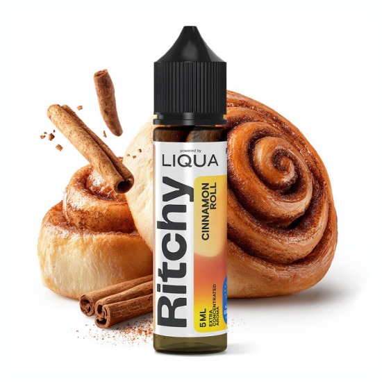 Ritchy by Liqua Cinnamon Roll 5ml/60ml FS Ritchy by Liqua Cinnamon Roll 5ml/60ml FS