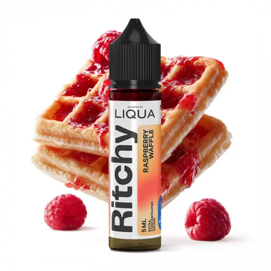 Ritchy by Liqua Raspeberry Waffle 5ml/60ml FS Ritchy by Liqua Raspeberry Waffle 5ml/60ml FS