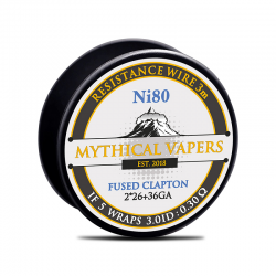 Mythical Vapers Fused Clapton ni80 wire 