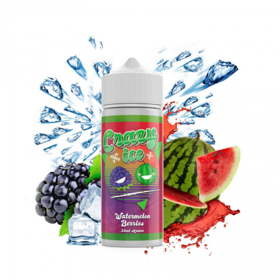 Steam City Crazy Ice Watermelon Berries Flavor Shot 120ml