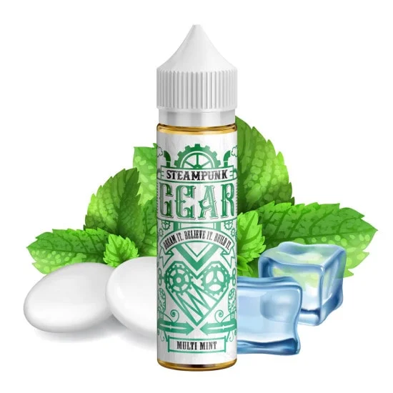 SteamPunk Flavor Shots Gear – Multi Mint SteamPunk Flavor Shots Gear – Multi Mint