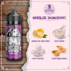 Steampunk Flavor Shots 120ml – Amelie Steampunk Flavor Shots 120ml – Amelie