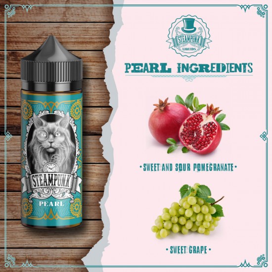 Steampunk Flavor Shots 120ml – Pearl