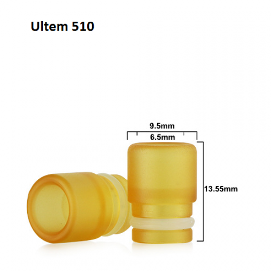 Ultem 510 drip tip short
