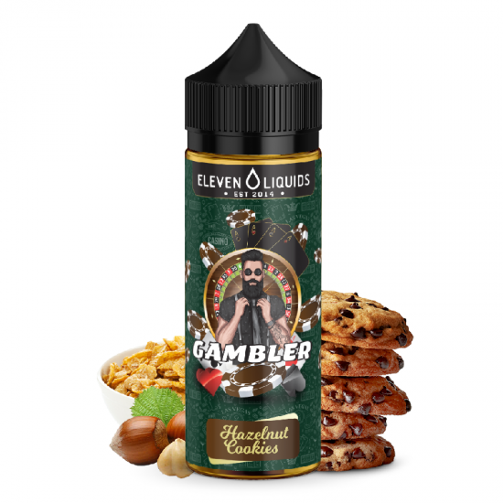 Gambler Hazelnut Cookies 120ml